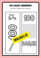 100 dagar i skolan - Häfte