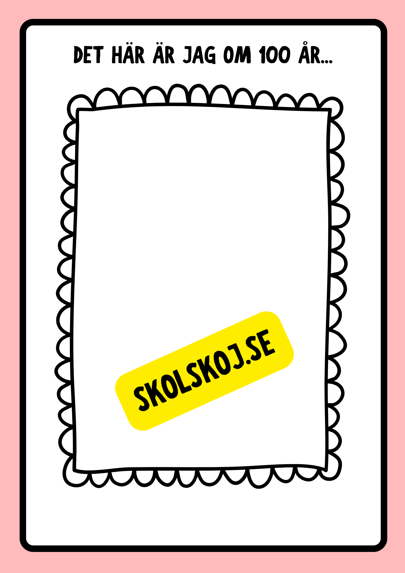 100 dagar i skolan - Häfte