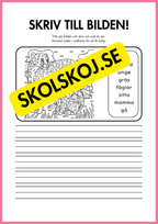 Skriv till bilden - 22 sidor