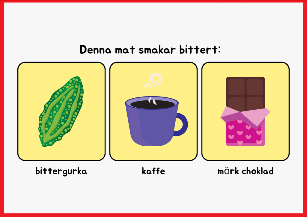 Smaksinnet - Presentation + Frågor (19 sidor)