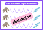 Rolig skrivträning - Förskola - Årskurs 1