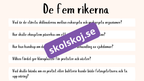 De fem rikena och deras egenskaper - Lektionsstöd och presentation