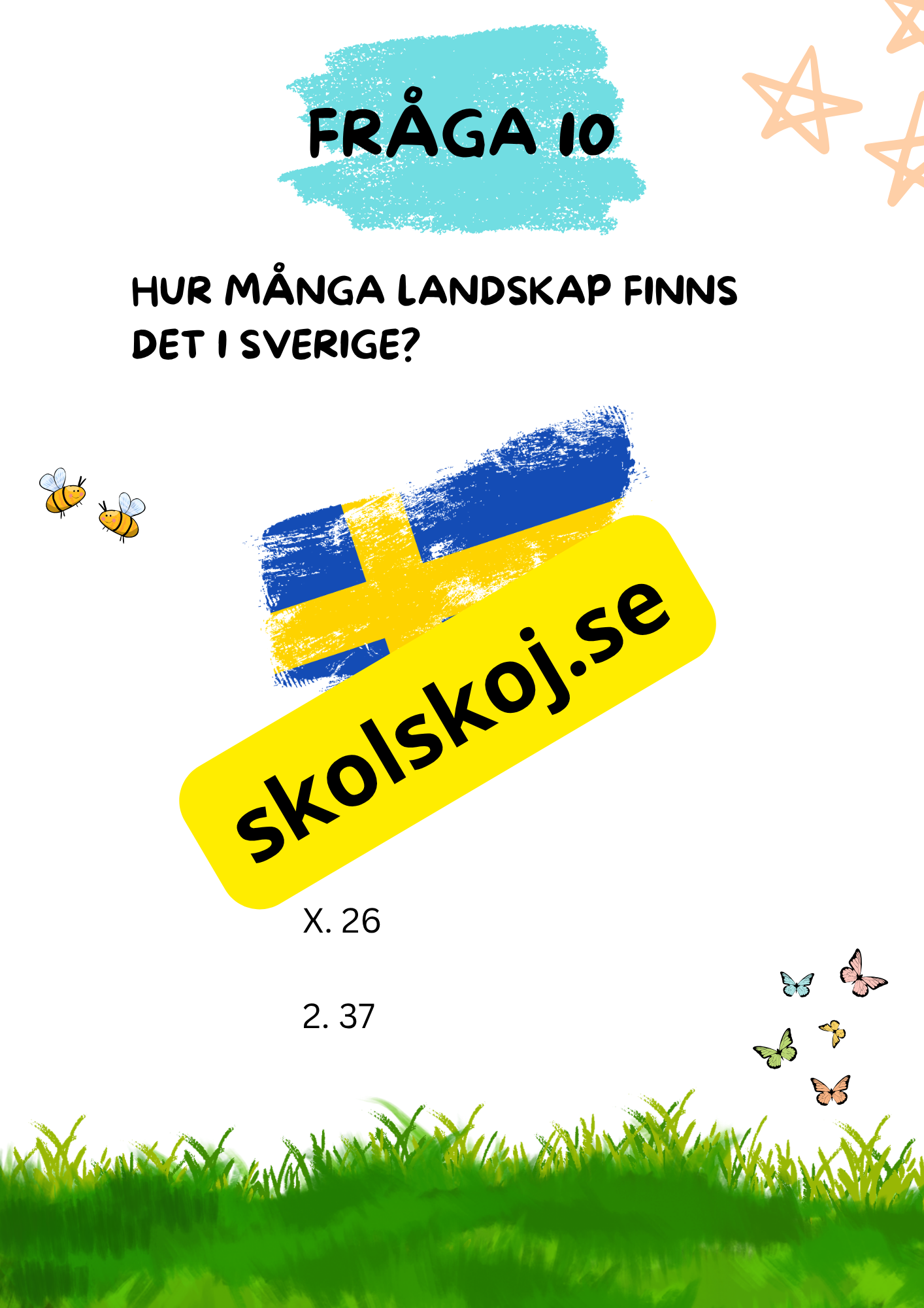 Tipspromenad - Årskurs 5 - Skolstart