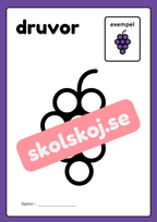 Fruktigt färgäventyr