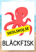 Havsdjur - Bildkort