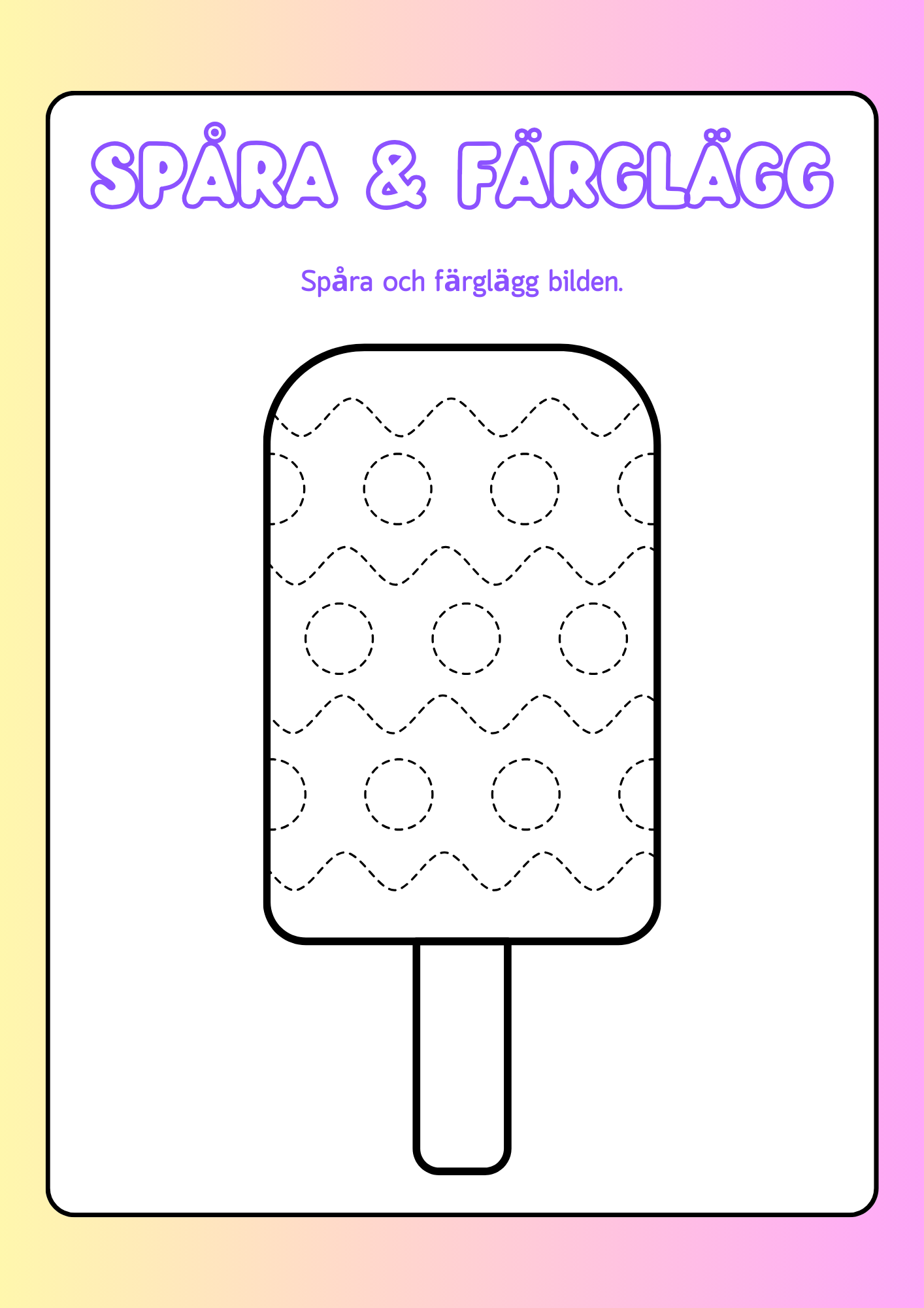 Min nya sommarbok
