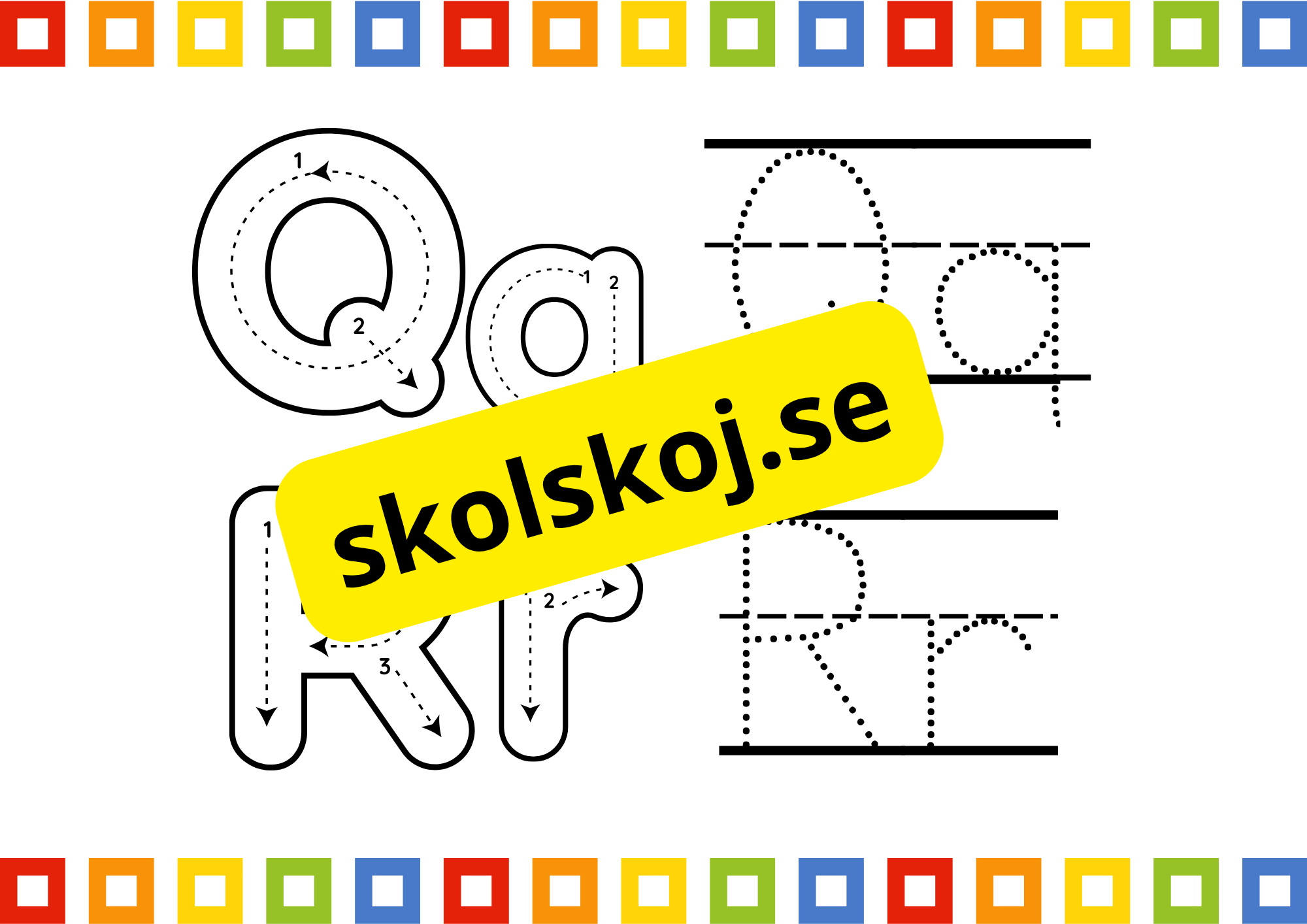 Dags att spåra bokstäver - Häfte