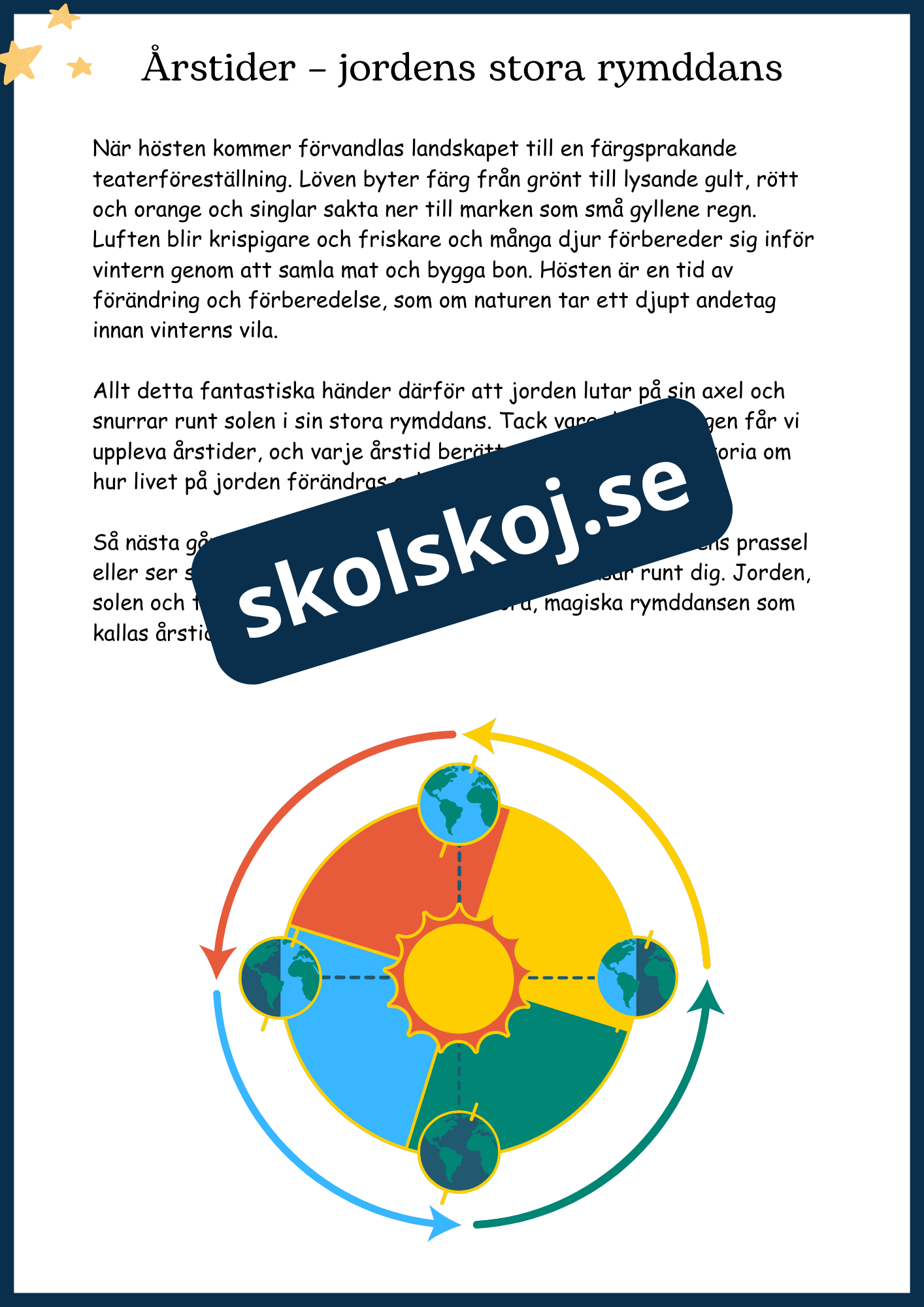 Upptäck universum - Årskurs 4 - 6 (26 sidor)