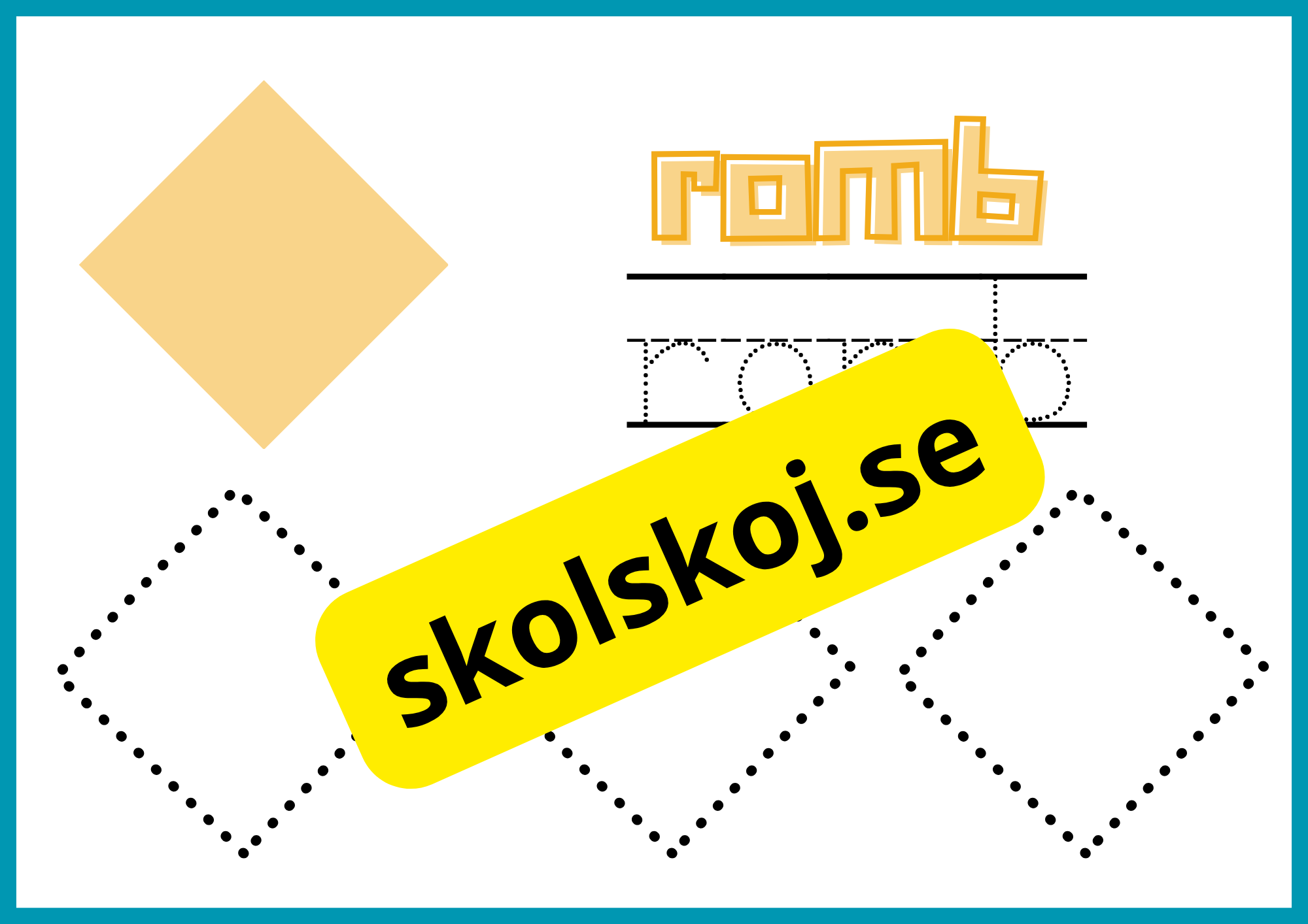 Vi spårar former - Häfte