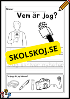 Vem är jag? Tema: Yrken