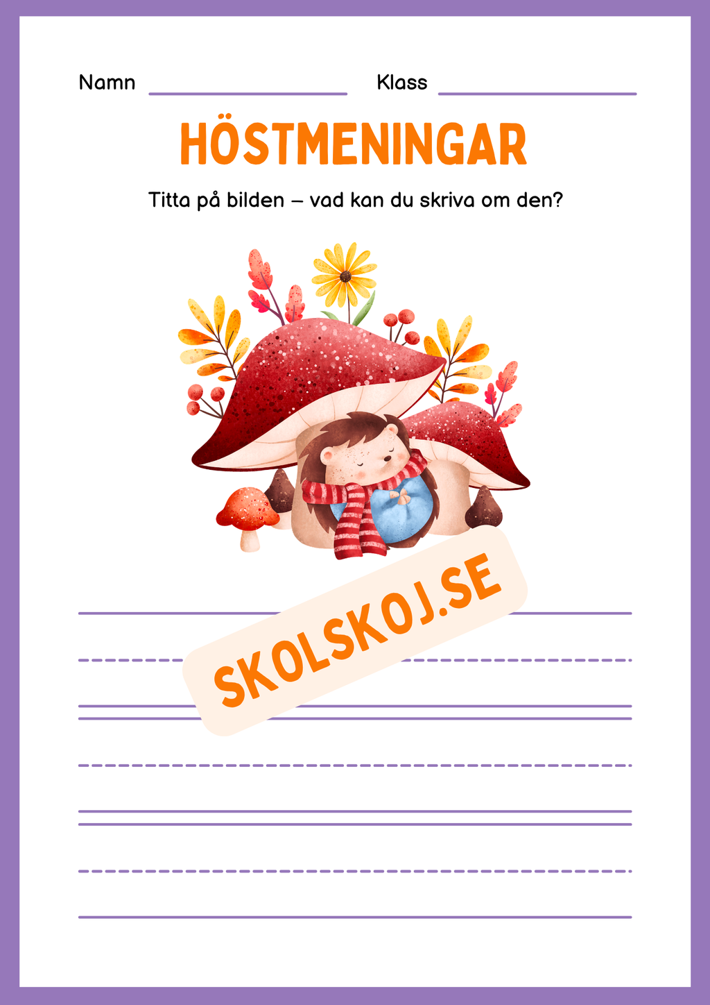 Höstmeningar