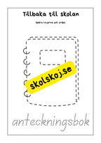 Tillbaka till skolan - Skrivträning