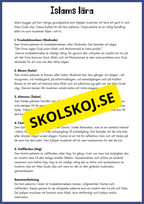 Vad är Islam? - Häfte - Åk 3 - 6