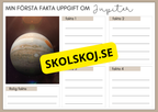 Upptäck solsystemet och skapa din egen planet