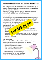 Ljusets hemligheter - Faktatext + frågor och experiment - Årskurs 4 - 6