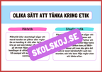 Etik och moral - Häfte