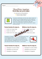 Jämföra texter - Årskurs 2 - 4