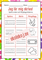 Häfte - Jag lär mig skriva