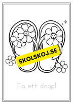 Sommar - Målarbok