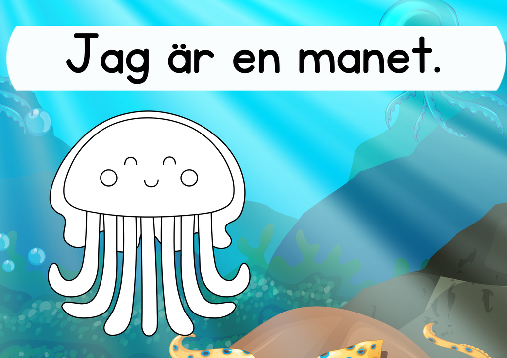 Jag kan läsa - Tema Djur