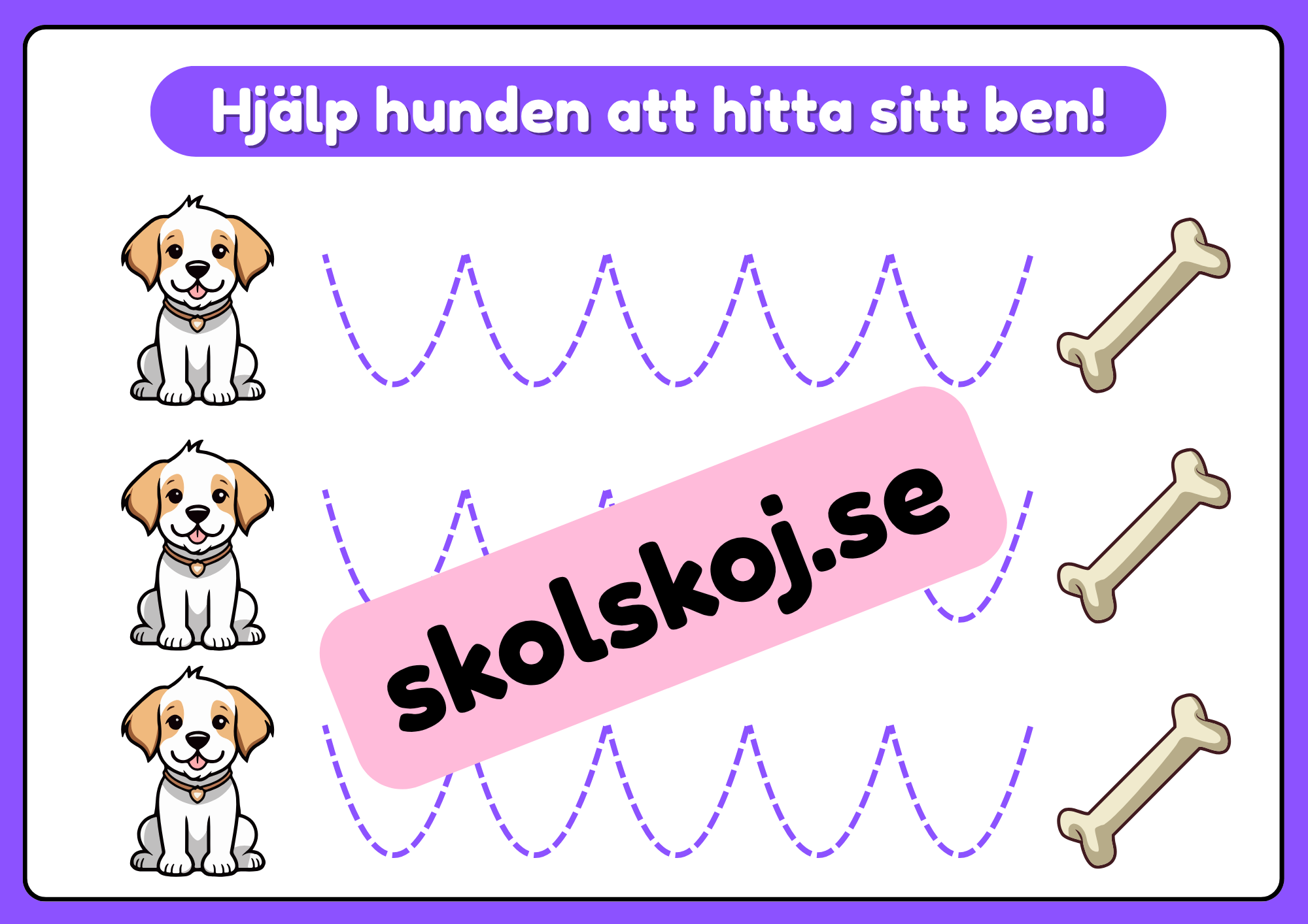 Rolig skrivträning - Förskola - Årskurs 1