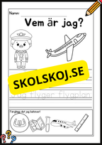Vem är jag? Tema: Yrken