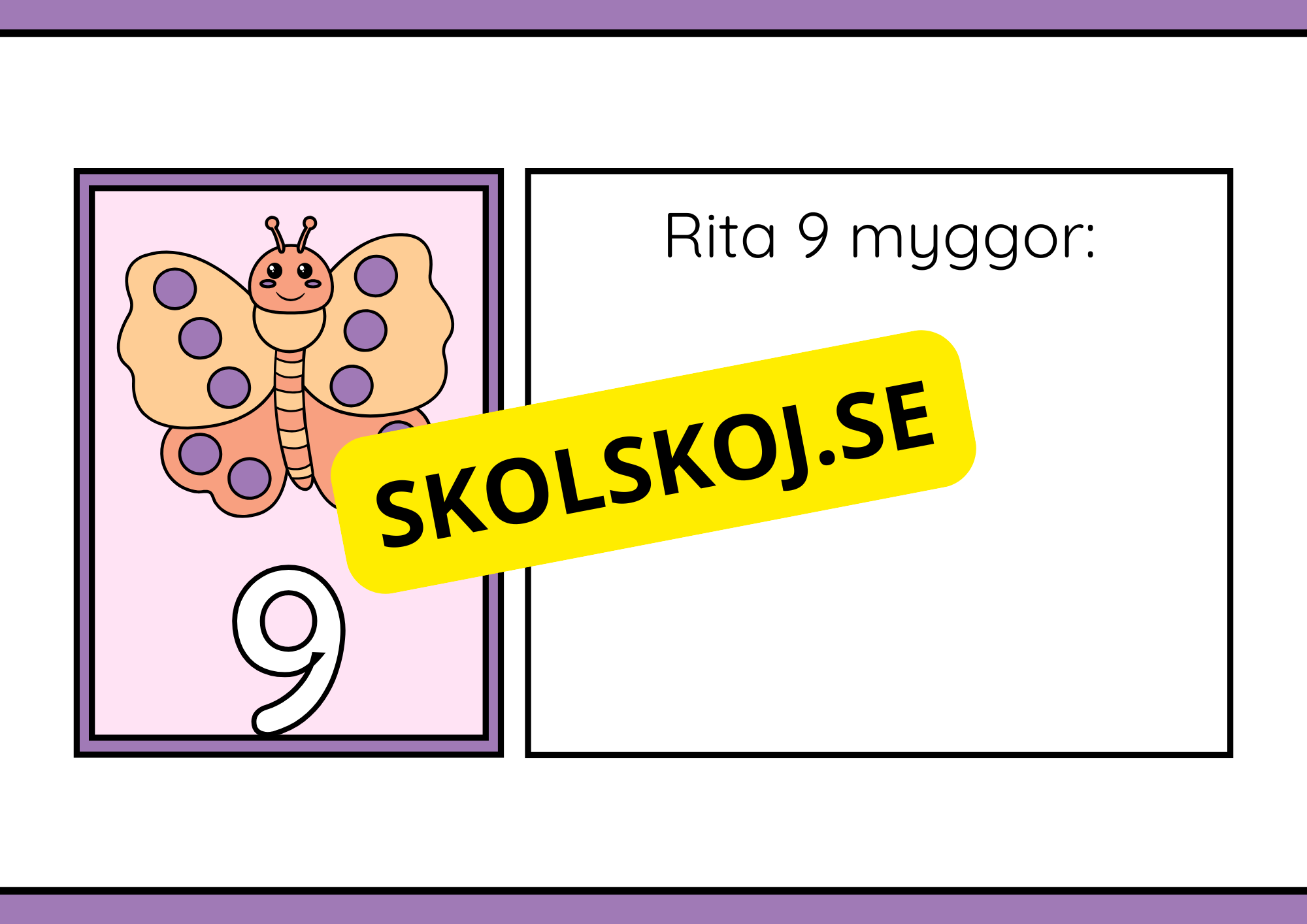 Vi räknar till 10 - Häfte