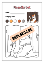 Min målarbok - Häfte
