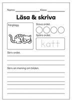 Läsa och skriva - Häfte