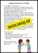 Värdegrund - I skolan, hemma och för framtiden