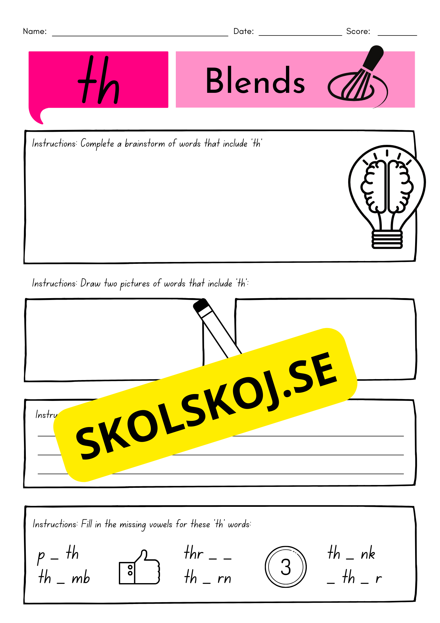 Word blends - Engelska