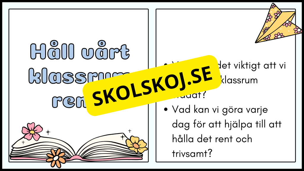 Klassrumsregler - Häfte