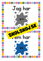 Jag har vem har - Tema färger