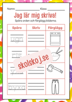 Häfte - Jag lär mig skriva