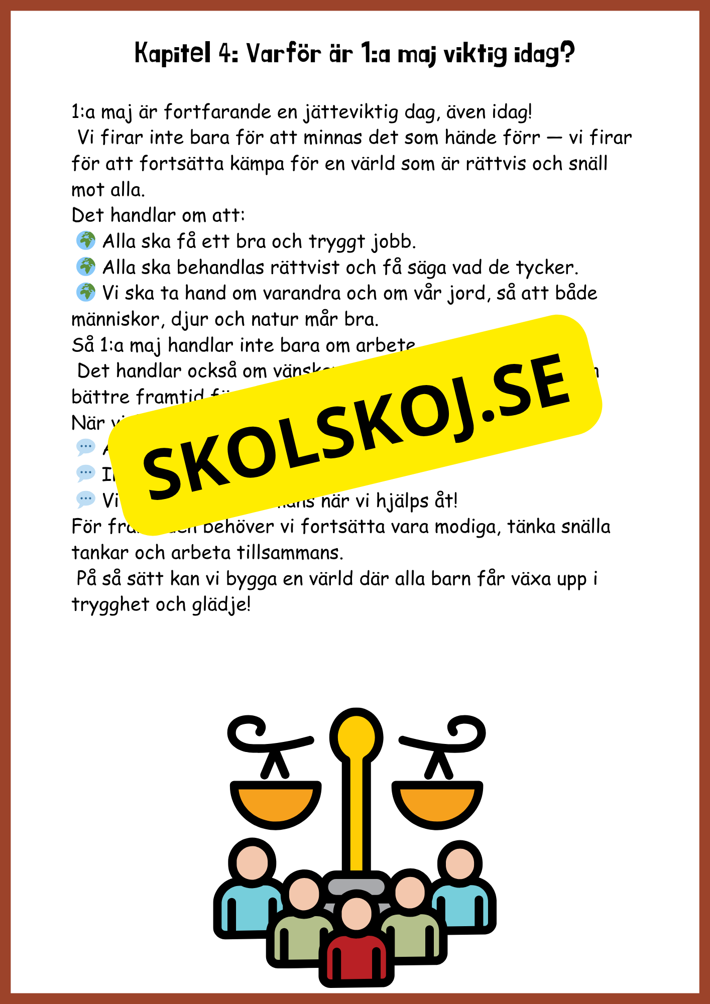 1:maj - Varför firar vi 1:a maj?