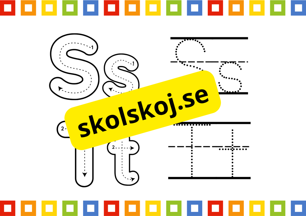 Dags att spåra bokstäver - Häfte
