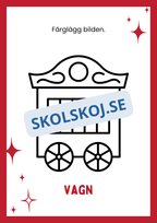 Cirkus - Målarbok