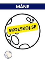 Solsystemet - Akvarellmålning