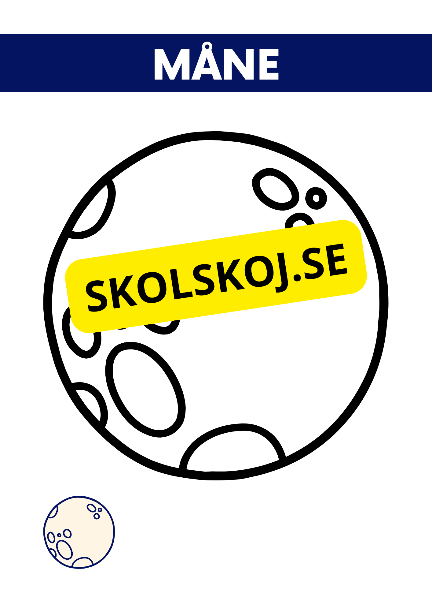 Solsystemet - Akvarellmålning