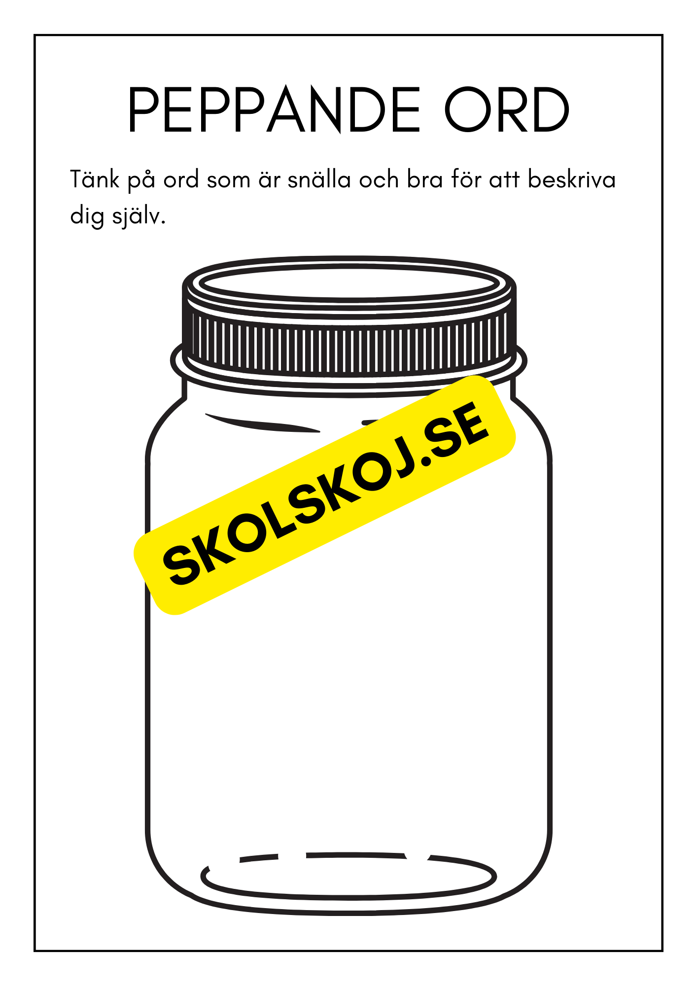 Fröken jag är klar - Blandade uppgifter