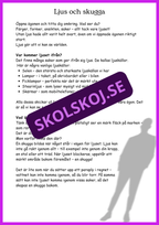 Ljud och ljus - En spännande upptäcktsresa - Årskurs 4 - 6