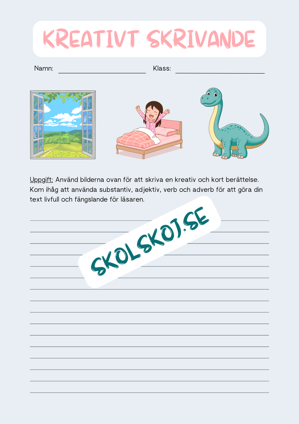 Kreativt skrivande för alla - Häfte