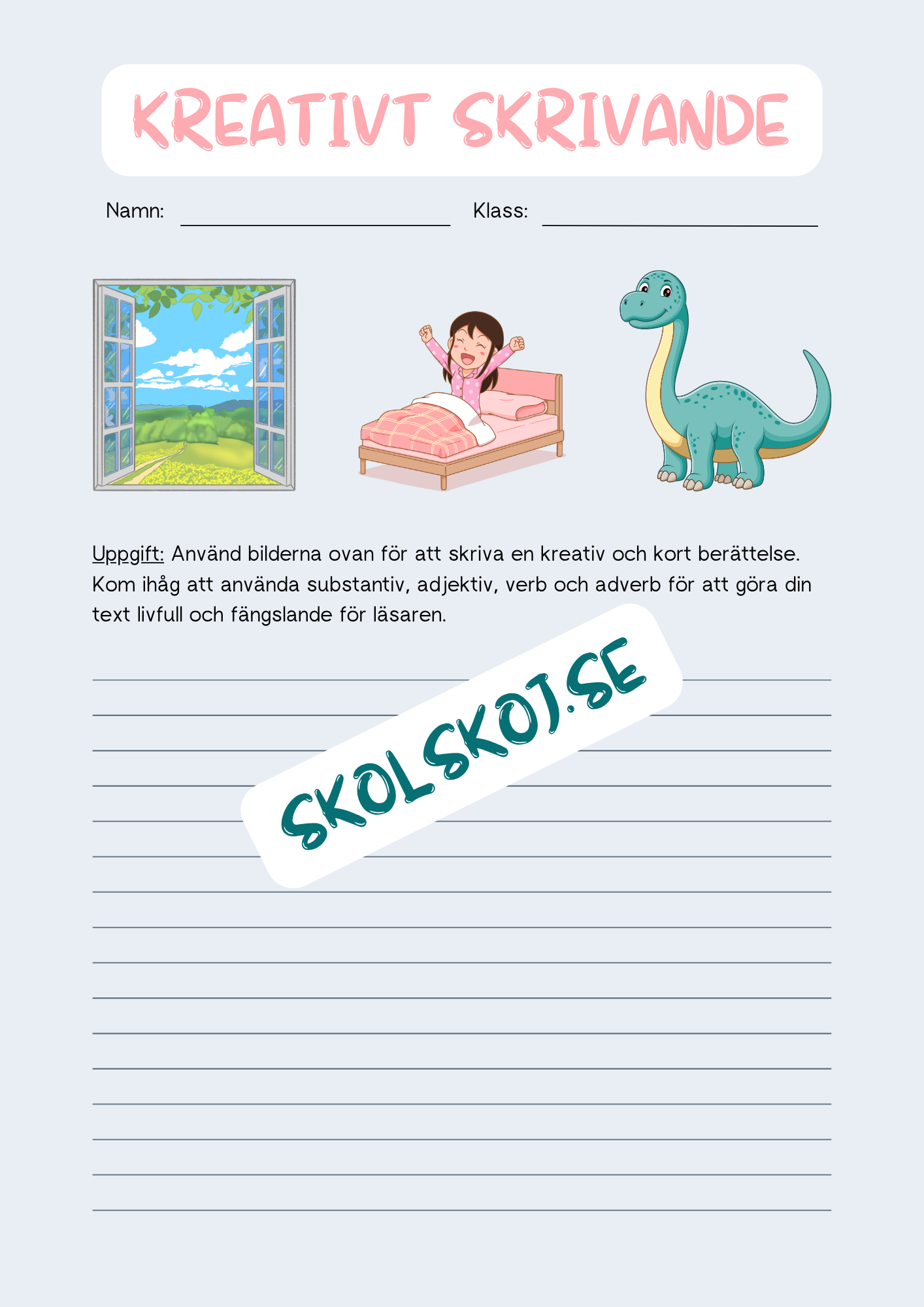 Kreativt skrivande för alla - Häfte