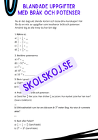 Mattemästaren - Taluppfattning och tals användning - Årskurs 7 - 9
