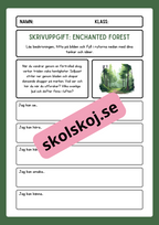 Skrivuppgifter - Hafte - arskurs 3 - 6