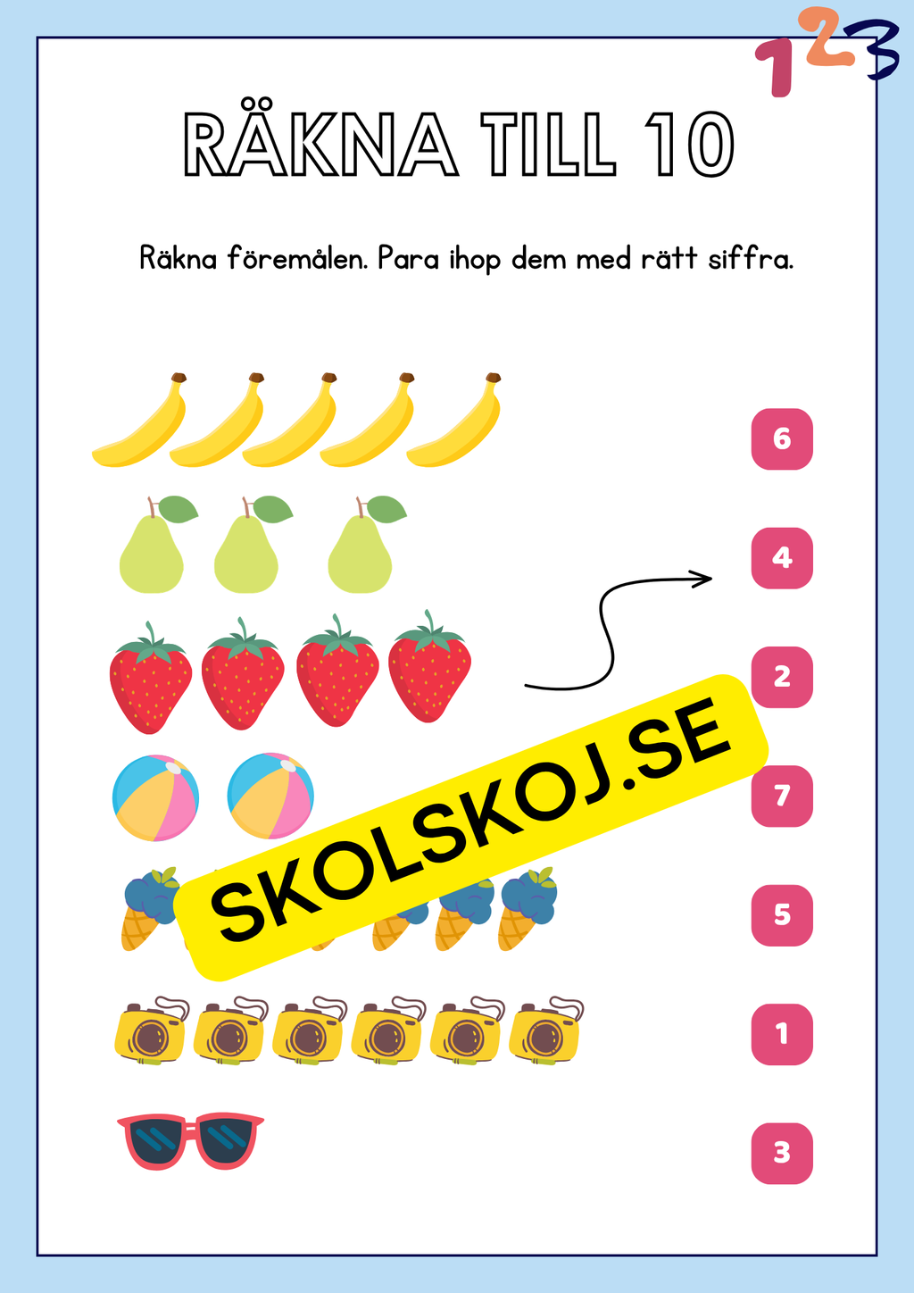 Räkna till 10