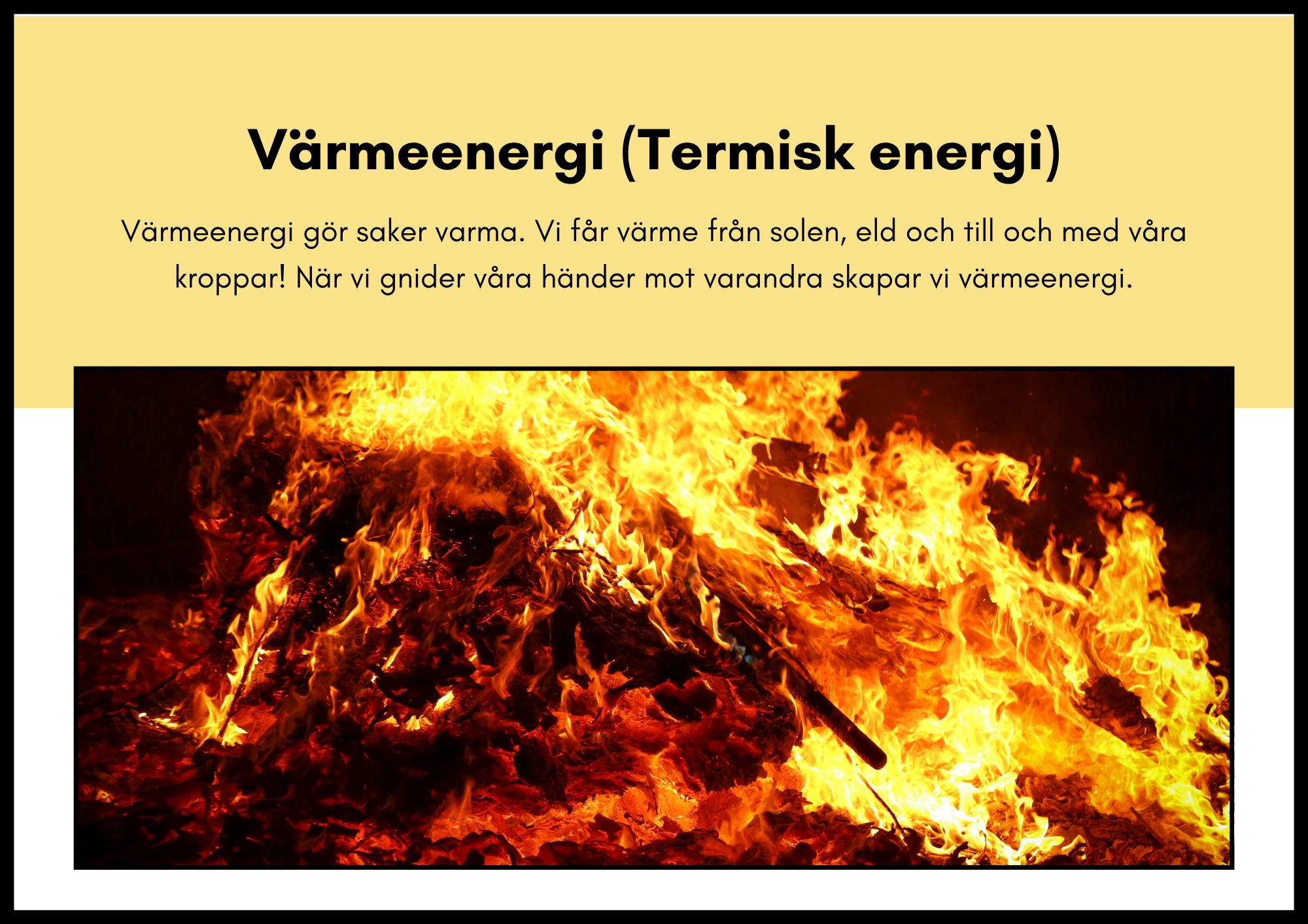 Typer av energi - Häfte - Åk 4 - 6
