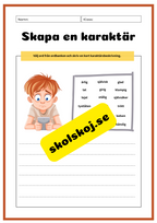 Skapa en karaktär