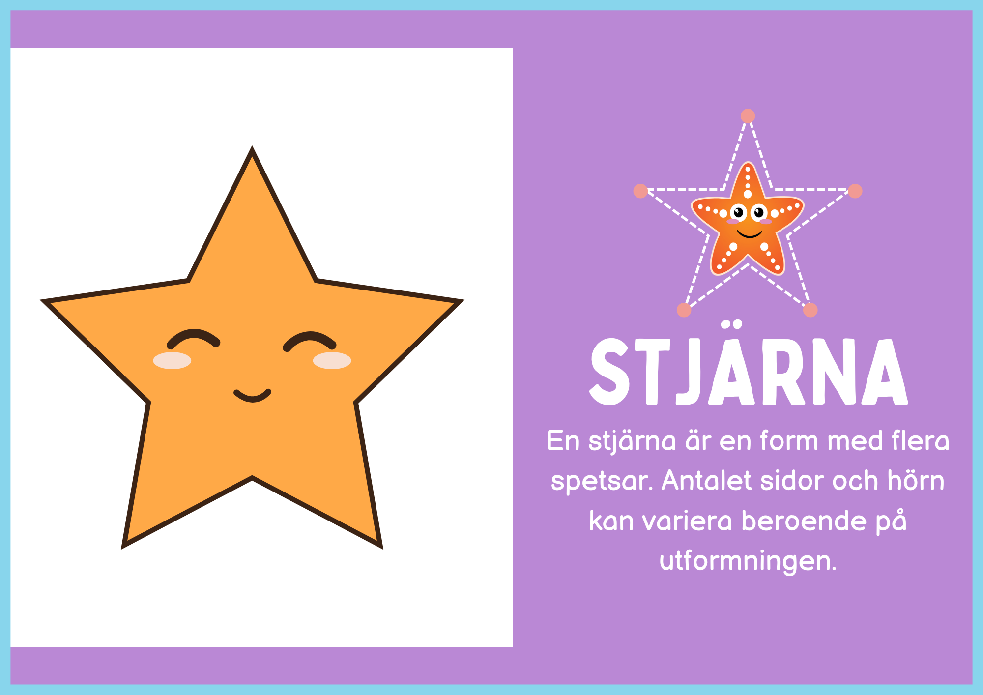 Vi lär oss former - Häfte - Presentation