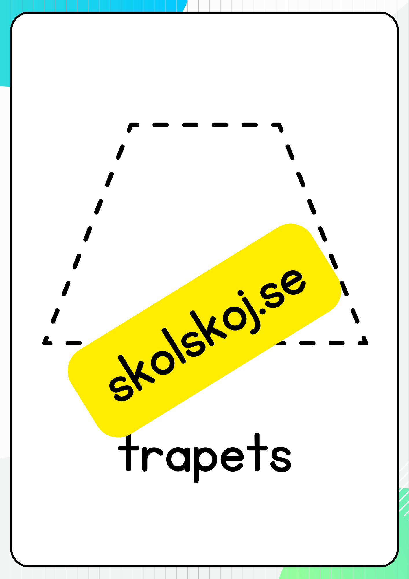 Former - Spåra och färglägg
